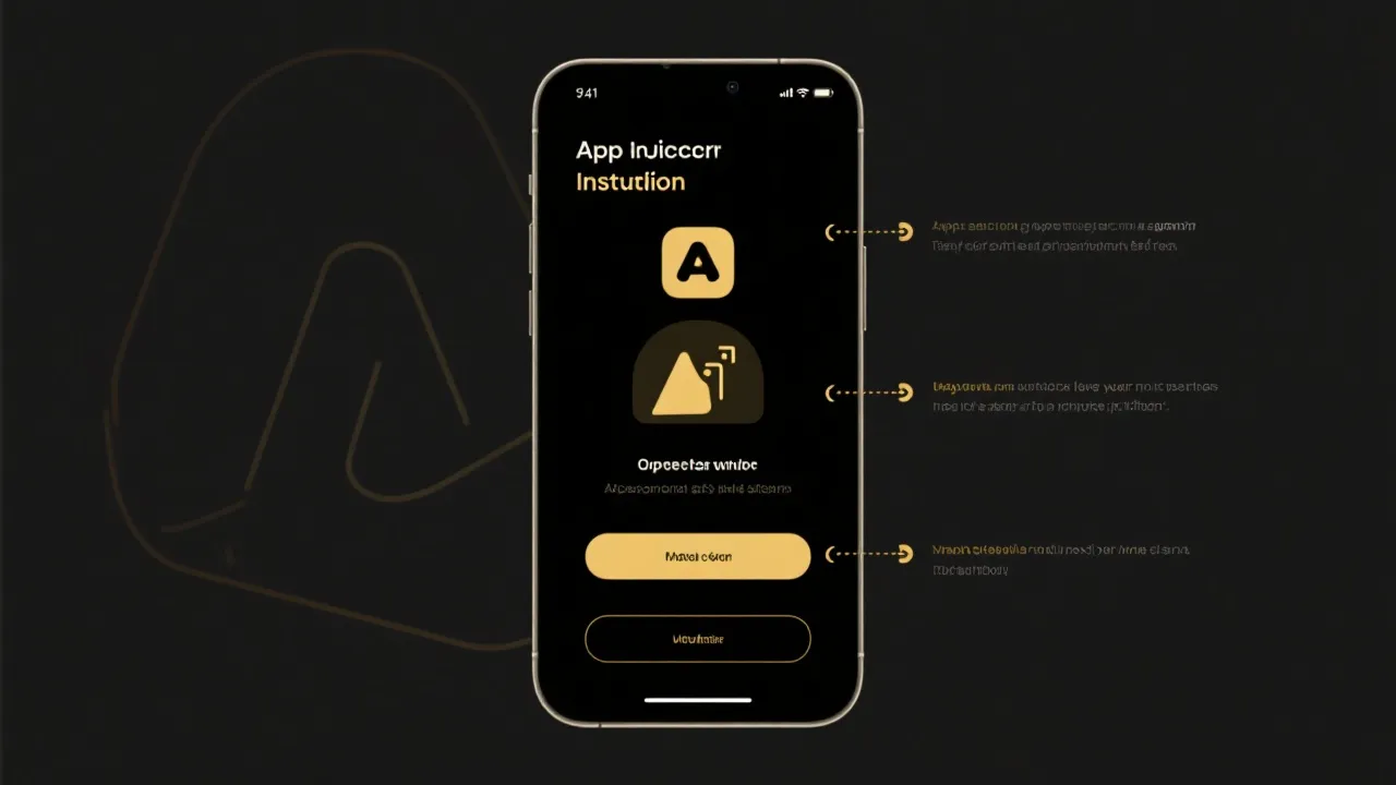 APP安装步骤示意